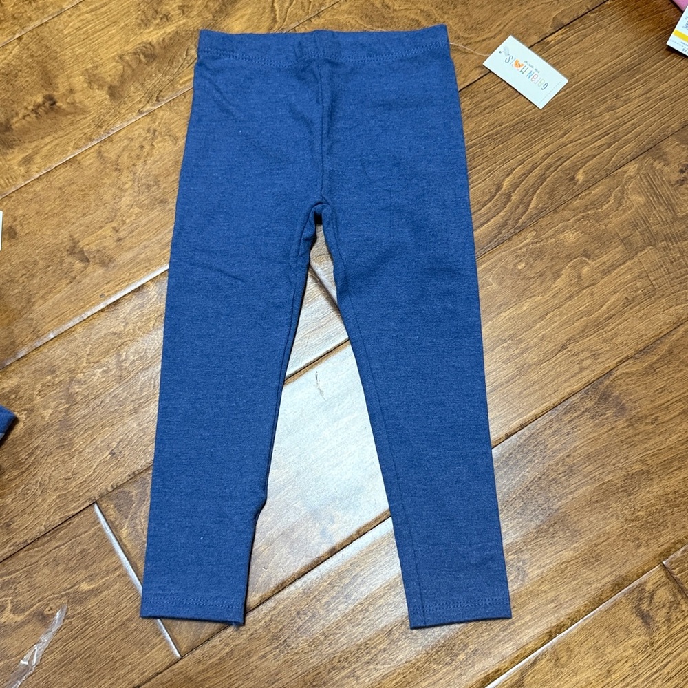 NWT Size 3T Garanimals Blue Leggings
